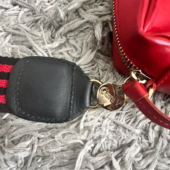 Clare V Midi Sac Red - Picture 11 of 12